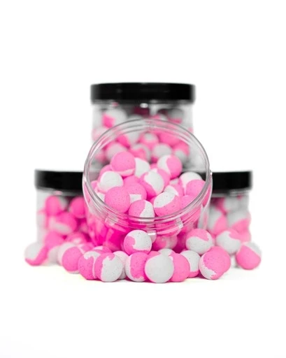 Scopex 2-tone Pop-ups Wit/roze15mm 1 Scopex 2-tone Pop-ups Wit/roze15mm