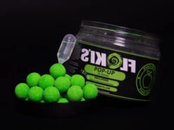 Pop-up Fluor Green Fresh Apple -Vis Producten Winkel flokis baits pop up fluor green fresh apple 2