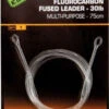Fox Fluorcarbon Fused Leader (no Swivel) 75cm