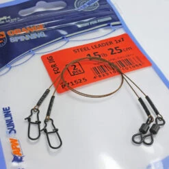 Steel Leader 5 Steel Leader -Vis Producten Winkel life orange steel leader 1