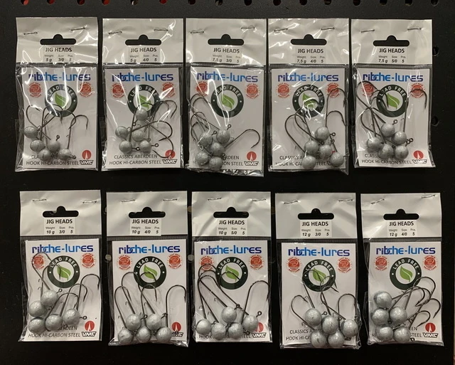 Lead Free Metal Jig Heads 2 Lead Free Metal Jig Heads - Afbeelding 2