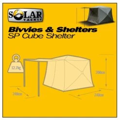Sp Cube Shelter **UDC** 5 Sp Cube Shelter **UDC** -Vis Producten Winkel solar tackle sp cube shelter udc 2