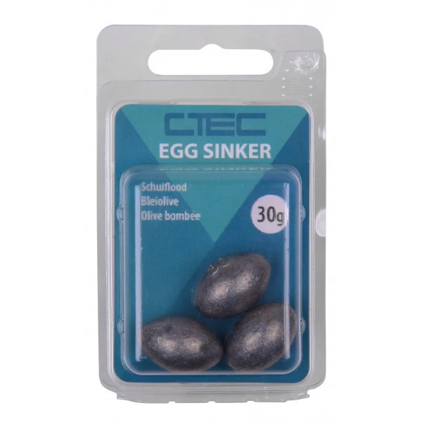 Spro C-tec Egg Sinker Lood 1 Spro C-tec Egg Sinker Lood