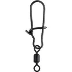 Spro Matt Black Easy Snap + Rolling Swivel